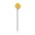 thumbnail image 1 of Taicans Bath Brush with Stiff Sisal Bristles Long Handle for Shower Back Scrubber Body Exfoliator,Ergonomic Grip Back Scrubber for Elderly Men & Women,Body Brush with Hanging Hole, 1 of 6