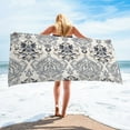 thumbnail image 1 of Taicans Boho Beach Towel,Microfiber Quick Dry Bath Bohemian Big Towels Lightweight Pool Floral Prints Oversized Towels Sand Free Travel Swimming Decor 29.5x59 in B, 1 of 1