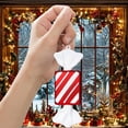 thumbnail image 1 of Taicans Christmas Candy Ornaments - Colorful PVC Painted Hanging Decorations for Xmas Tree,Home,Party (Red/Green/Gold,4") - Holiday Decoration‌, 1 of 6