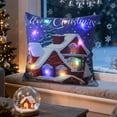 thumbnail image 1 of Taicans Christmas Pillow Covers with LED Lights 18x18 Inch,Creative Twinkle Glowing Throw Pillow,LED Night Light Pillow Cushions Stuffed Toys Gifts for Kids,Christmas,Farmhouse Decor Cushion Cases, 1 of 6