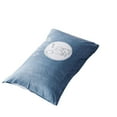 thumbnail image 1 of Taicans Cotton Pillow Cases for Kids,uper Soft & Breathable Muslin Fabric with Envelope Closure,Standard Size Breathable Ultra Soft Pillow Shams,29"x19" Sky Blue, 1 of 6