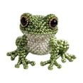 thumbnail image 1 of Taicans DIY Frog Brooch Beading Kit,1in Cute Green Frog Seed Bead Embroidery Kit for Beginners,Handmade Animal Brooch Pin Craft Kit,DIY Jewelry Making Kit for Adults,Unique Gift Idea, 1 of 6
