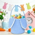 thumbnail image 1 of Taicans Easter Bunny Basket with Rabbit Ears - Corduroy Handheld Basket 9.1x8.9 Inches for Egg Hunt Candy Storage,Kids Easter Gift,Party Favor & Spring Decoration, 1 of 6