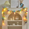 thumbnail image 1 of Taicans Easter Egg String Lights 6.5ft USB Waterfall Ribbon Style for Indoor Fireplace Mantle Decor,Remote Control Dimmable Fairy Lights for Bedroom,Easter Party Home Ambient Lighting, 1 of 7