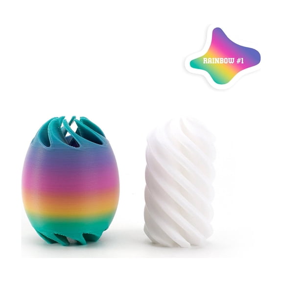 Taicans Easter Egg Toys Spinning Music Egg with Soothing Sound,Sensory Fidget Toy for Stress Relief Anxiety,Easter Egg Hunt Party Favors Crafts Decorations for Kids Adults Classroom,Multicolor