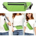 thumbnail image 1 of Taicans Fanny Pack for Men Women,Waterproof Sports Waist Bag Pack,Belt Bag for Travel Hiking Running Hiking Workout Dog Walking Outdoors Sport Fishing Waist Pack Bag Carrying All Phones,Green, 1 of 6