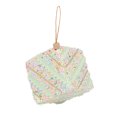 thumbnail image 1 of Taicans ‌Festive Macaron Christmas Tree Ornaments - 2 Pack Colorful Foam Hanging Pendants (4"x3.15"),Lightweight Holiday Decor,Stocking Stuffer Gift for Xmas Party Decorations‌, 1 of 5