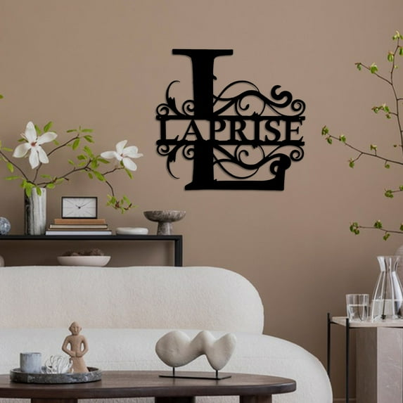 Taicans Floating Metal Letters for Outdoor Signs,Iron Metal Alphabet Letters Wall Sign Hanging Address Name Sign Letter,Aluminum Address Letters and Numbers for Door,Garden,Home or office,10in