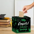 thumbnail image 1 of Taicans Graduation Card Box Holder 2025,Congrats Grad Foldable Cardboard Decorations Box for Graduation Party Decoration and Grad Parties,Graduation Card Box Green, 1 of 6