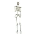 thumbnail image 1 of Taicans Halloween Skeleton Decorations,5.4ft Full Body Posable Skeleton Realistic Plastic Bones Movable Joints for Halloween Party Yard Haunted House Props Indoor Outdoor Decor, 1 of 4