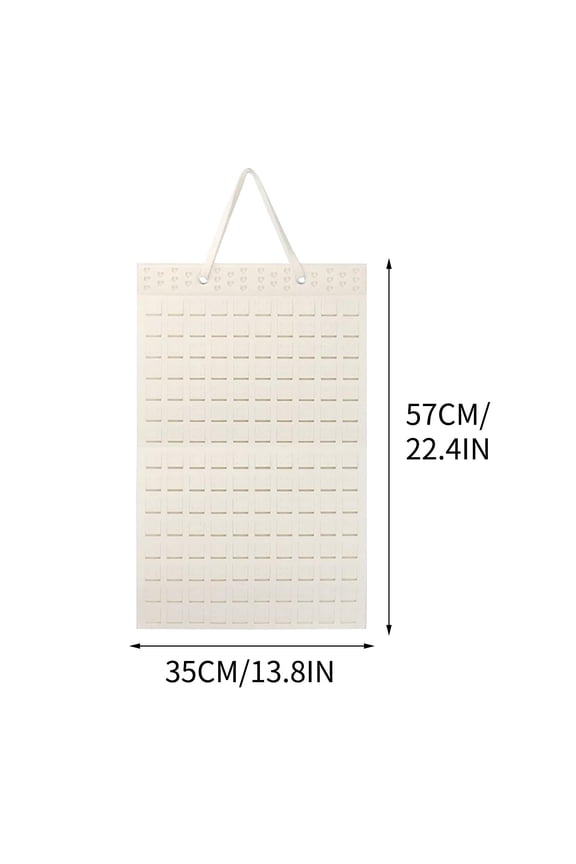 Taicans Hanging Jewelry Organizer,Accessories Organizer,150 Pocket Organizer for Holding Jewelries,Necklace Holder for Woman Hanging Earrings,Necklaces,Bracelets,Rings,Storage,Closet Beige