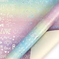 thumbnail image 1 of Taicans Holographic Birthday Wrapping Paper Roll,Reversible Wrapping Paper,Mini Roll,Happy Birthday Wrapping Paper for Girls,Women,Kids,Baby Shower,17inx3ft, 1 of 6