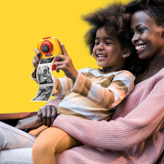 Taicans Instant Print Camera for Kids 3-12 with 26MP HD Photos,1080P Video,Selfie Mode,32GB Card,Ink-Free Thermal Printer - Perfect Birthday Christmas Gift for Boys Girls (Black & White Prints)