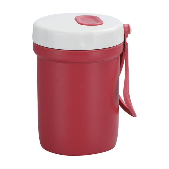 Taicans Insulated Food Jar with Spoon & Handle,400ml (13.5oz) Leak-Proof Soup Thermos,Portable Thermal Lunch Container for office,Travel,Picnic,Personalized Gift