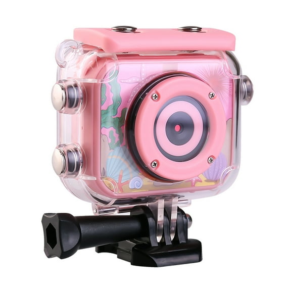 Taicans Kids Waterproof Action Camera - 1080P HD Video,12MP Photos,2" LCD Screen,IP68 Underwater 30M for Swimming,Snorkeling - Perfect Birthday Gift for Boys Girls