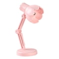 thumbnail image 1 of Taicans LED Mini Table Lamp Fold-able Night Reading Book Lamps for Home Room Computer Night Lights Eye Protections for Night Study Travel,Battery Operated Lamp,Magnetic Lighting for Home Decor Pink, 1 of 6