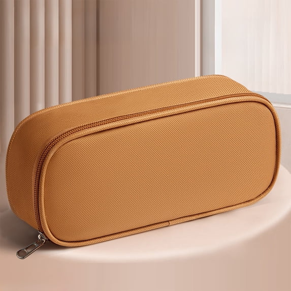 Taicans Large Capacity Pencil Case,Portable Stationery Organizer Pen Pouch with Zipper,Multi-Compartment Hard Pencil Box for Office,Travel,Makeup Storage