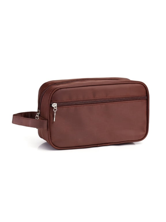 Taicans Men‘s Toiletry Bag,Large Capacity Travel Dopp Kit with Multiple Compartments,10.2x5.9x3.9in Water-resistant Wash Pouch for Shaver,Toiletries & Cosmetic,Business Trip Organizer
