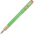 thumbnail image 1 of Taicans Metal Fountain Pen with Snake Clip,Fine Nib Smooth Writing,Dual Ink System with Converter,Gold Tone Pen for Calligraphy Daily Use, 1 of 4