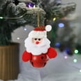 thumbnail image 1 of Taicans Mini Santa Claus Doll with Jingle Bells - Christmas Tree Ornament Decorations - Festive Hanging Decor for Home,Fireplace,Gifts - 4in Cloth Santa Figure - Holiday Party Decor, 1 of 5
