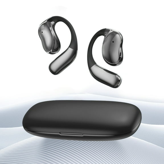 Taicans Open Ear Bluetooth Headphones,Ear Hook Wireless Earbuds with 30H Playtime,Bluetooth 5.4 Low Latency,Dual Mic Noise Cancelling,Surround Sound for Running,Gym,Sports
