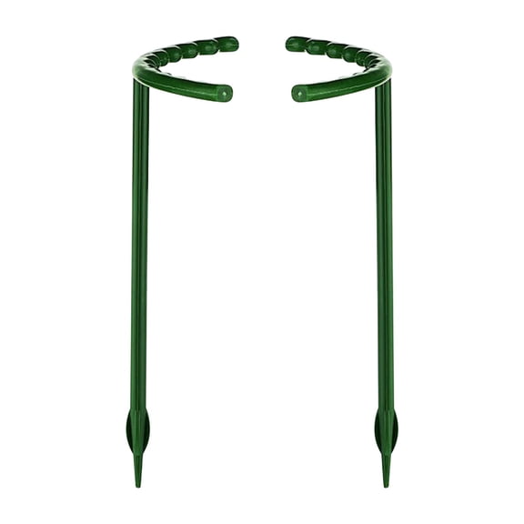 Taicans Plant Support Stakes 2 Pack,5.5 in Small Lightweight Garden Stakes for Potted Plants,Climbing Vines,Tomatoes,Clematis,Roses,Indoor Outdoor Flower Plant Support