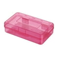 thumbnail image 1 of Taicans Plastic Pencil Box Extra Large Capacity,Pencil Boxes Clear Boxes with Snap-Tight Lid Stackable Design and Stylish office Supplies Storage Organizer Box,8x4.8x2.3Inch, 1 of 3
