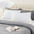 thumbnail image 1 of Queen Size Cooling Pillowcase - 20"x26" Breathable Brushed Polyester Pillow Cover for Hot Sleepers, Envelope Closure Hotel Quality Bedding, 1 of 6
