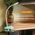 thumbnail image 1 of Taicans Rechargeable Book Reading Light,Battery Operated Rechargeable Clamp Lamp for Headboard,Eye-Caring LED Light,360° Flexible Studying Small Desk Lamp Green, 1 of 6