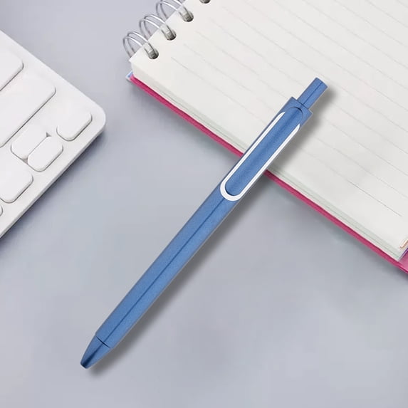 Taicans Retractable Ballpoint Pen 0.5mm Fine Point,Metal Clip Professional Pen with Smooth Gel Ink,Large Capacity 1.5ml Push Button Pen for office Business Daily Writing