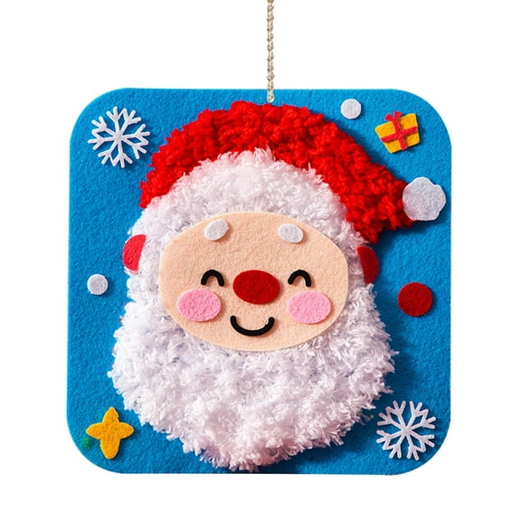 Taicans Sewing Kit for Kids - DIY Embroidery & Threading Set with Cute Animal Patterns,Christmas Gift for Children (Includes Needles,Thread & Instructions) - Develop Creativity & Fine Motor Skills