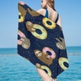 thumbnail image 1 of Taicans Sloth Beach Towel,Microfiber Oversized Beach Towel,Microfiber Bath Towel for Sloth Lovers,Funny Sand Free Quick Dry Travel Towels 30x60 in C, 1 of 5