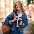 thumbnail image 1 of Taicans Small Insulated Water Bottle,316 Stainless Steel Travel Mug with Handle & Flip Lid,360ml Insulated Tumbler,Leak Proof & Portable for Commute,Car,office, 1 of 5