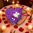 thumbnail image 1 of Taicans ‌Soap Flower Red Roses in Heart-Shaped Box with Teddy Bear - Valentine's Day & Mother's Day Gift Set,Romantic Home Decor,Scented Soap,1-Set Bathroom Wedding Anniversary Present, 1 of 5