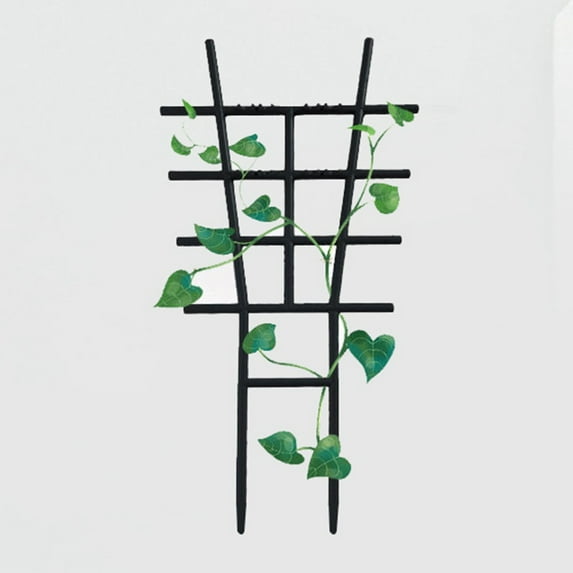 Taicans Stackable Plant Trellis for Climbing Plants,11in Garden Trellis for Potted Plants Indoor Outdoor,Small Plant Support Stake for Vines,Cucumber,Peas,Roses,Ivy,DIY Expandable Flower Stand Grid