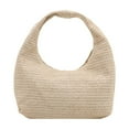 thumbnail image 1 of Taicans Straw Woven Handbag for Women,Wicker Shoulder Bag with Handle,Summer Beach Tote Bag,Large Capacity Crossbody Bag,Natural Beige Woven Purse for Daily Use‌, 1 of 7
