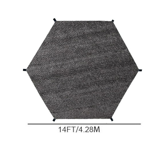 Taicans Trampoline Shade Cover 6FT-14FT,UV Block 98% Sun Protection,Heavy Duty Waterproof Canopy with Reinforced Straps & Anti-Tear Mesh,Safety Outdoor Playground Accessories - Easy Install