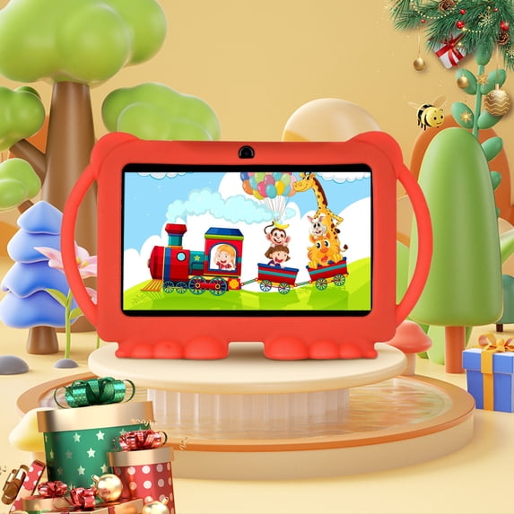 Taicans Upgraded 7 Inch Kids Tablet,android 8.1 Learning Tablet with 2GB RAM,16GB ROM,Quad-Core CPU,WiFi,Bluetooth,Dual Camera,4000mAh Battery,Educational Games,Christmas Birthday Gift for Children