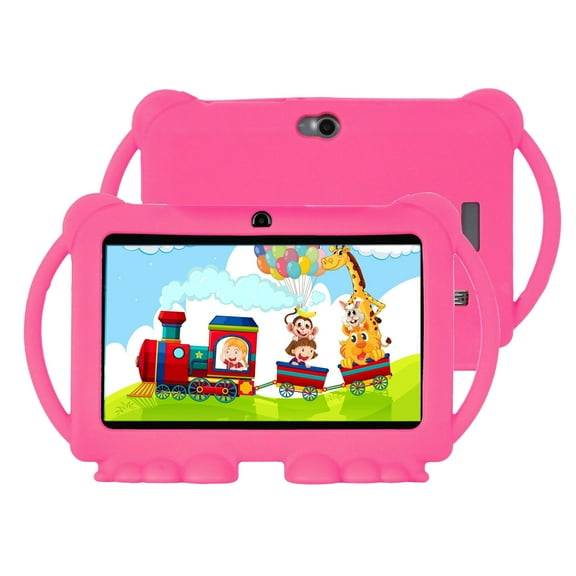 Taicans Upgraded 7 Inch Kids Tablet,android 8.1 Learning Tablet with 2GB RAM,16GB ROM,Quad-Core CPU,WiFi,Bluetooth,Dual Camera,4000mAh Battery,Educational Games,Christmas Birthday Gift for Children
