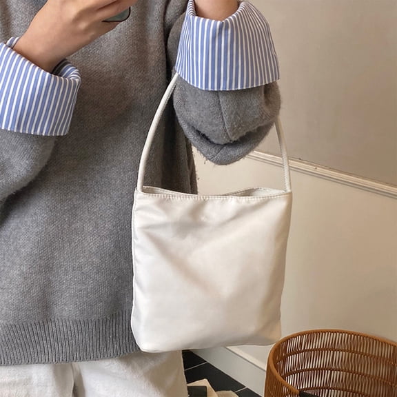 Taicans Women's Canvas Crossbody Tote Handbags Shoulder Bag,Lightweight Travel/Casual Shoulder Bag,Everyday Purse for Shopping Beach Work,8.6X4X8in