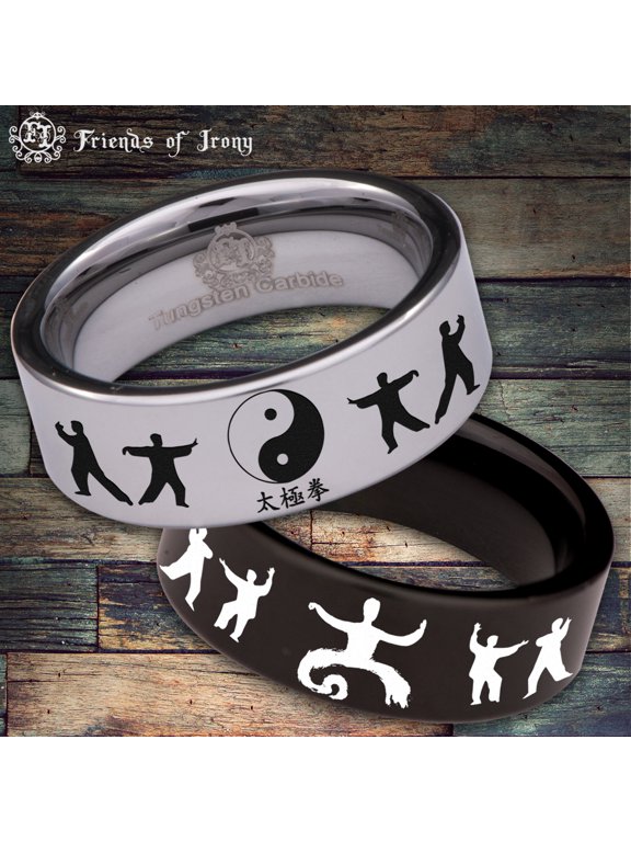 Taichi Tungsten Carbide Ring