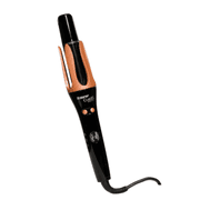 Taiff Automatic Curling Iron 1.25 Rotating Barrel with Ion Technology | Hair Curler & Rotating Curling Iron | PTC Fast Heating - 3 Heat Settings 340 F 410 F | Dual Voltage | Frizz-Free Curls