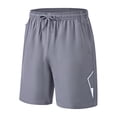 thumbnail image 1 of Taigaofy Lightweight Men's Athletic Shorts Quick Dry Moisture-Wicking for Gym Running Training Deep Gray XL, 1 of 8
