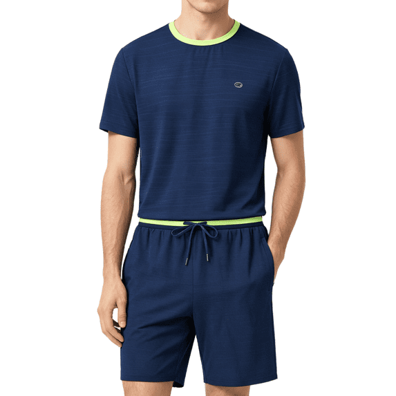 Taigaofy Men's Outfits Performance activewear sets Gym Athletic Tracksuits Sportswear 2 Piece Set