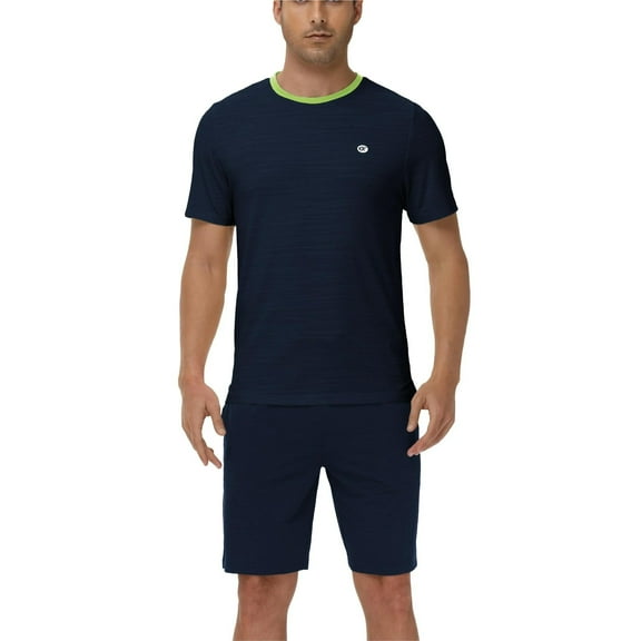 Taigaofy Men's Outfits Performance activewear sets Gym Athletic Tracksuits Sportswear 2 Piece Set