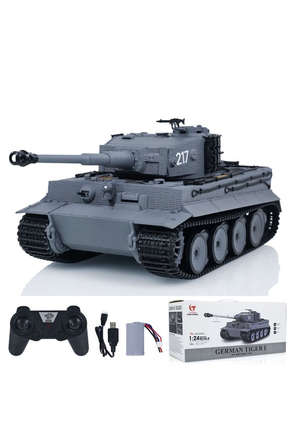 Taigen 1/24 RC Tank Tiger I Remote Control