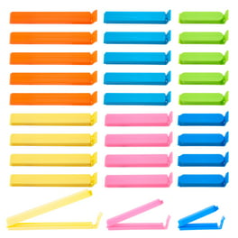 12 Pieces Bag Clips for Bags Plastic Bag Sealer with Handle,Bag Sealing  Clips for Open Bags Clips for Food Packages,Binder Clips Chip Clips Food  Storage Fresh Keeping (11 inch) 