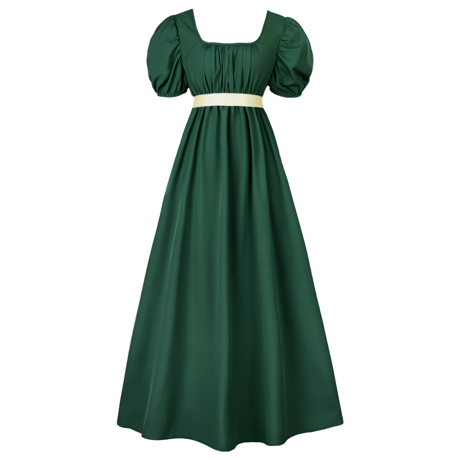 Taihexin Regency Dresses, Lady Vintage Ruffle Empire Waist Dress Gown