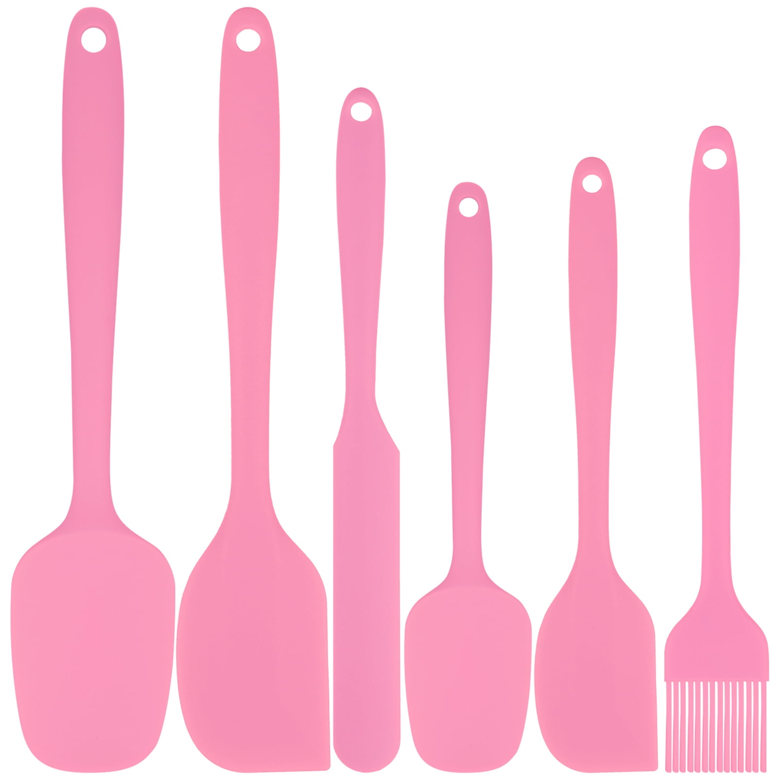 Pink spatulas cheap cooking utensils