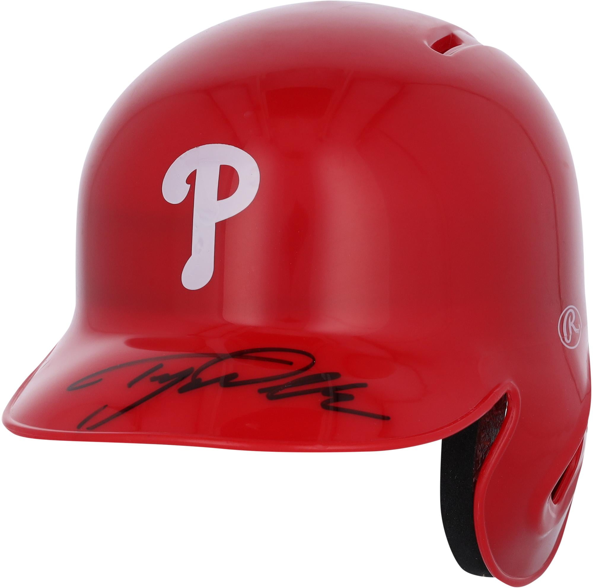 Taijuan Walker Philadelphia Phillies Autographed Rawlings Mini Batting Helmet - Fanatics Authentic Certified